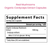 Organic Cordyceps Extract Capsules